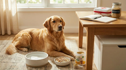 Akutne driske, mehko blato in bruhanje pri psu: domači protokol + rdeče zastavice